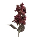 Decoratie tak met bloemen 8x8x72 cm