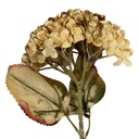 Decoratie tak met bloemen 15x15x47 cm