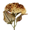 Decoratie tak met bloemen 15x15x47 cm