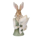 Decoratie konijn 16x13x30 cm