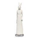 Decoratie konijn 5x5x20 cm