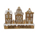 Decoratie huis 13x4x10 cm