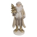 Decoratie kerstman 10x8x21 cm