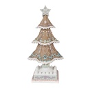 Decoratie kerstboom 12x12x25 cm