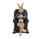 Decoratie konijn 12x10x18 cm