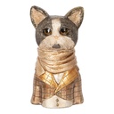 Decoratie buste kat 14x12x23 cm