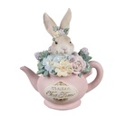 Decoratie konijn 13x8x14 cm