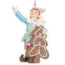 Decoratie hanger elf 8x4x11 cm