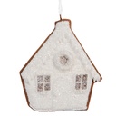Decoratie hanger huisje 9x1x10 cm