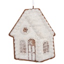 Decoratie hanger huisje 9x1x10 cm