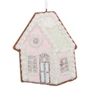 Decoratie hanger huisje 9x1x10 cm