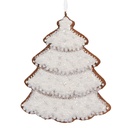 Decoratie hanger kerstboom 9x1x10 cm