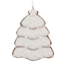 Decoratie hanger kerstboom 8x1x10 cm