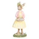 Decoratie konijn 5x6x12 cm