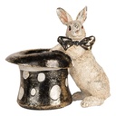 Decoratie konijn 20x13x19 cm