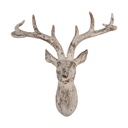 Wanddecoratie hert 33x16x37 cm