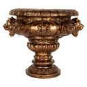 Decoratie bloempot 26x22x21 cm