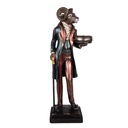 Kandelaar schaap 13x10x35 cm