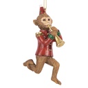 Decoratie hanger aap 7x3x11 cm