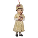 Decoratie hanger kind 4x4x11 cm