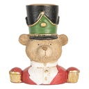 Kandelaar beer 9x6x10 cm