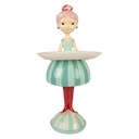 Decoratie kind met schaaltje 18x16x38 cm