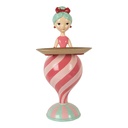 Decoratie kind met schaaltje 22x20x46 cm