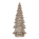 Decoratie kerstboom 14x14x30 cm