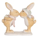 Decoratie konijnen 10x5x10 cm