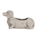 Bloempot hond 24x9x13 cm
