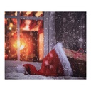Wandkleed Kerst 180x1x210 cm