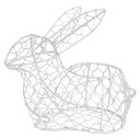 Mand konijn 22x11x22 cm