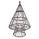 Decoratie kerstboom Ø 21x33 cm