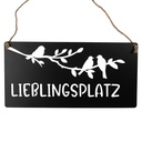 Tekstbord 30x1x15 cm