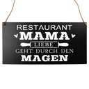 Tekstbord 40x1x20 cm