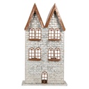 Waxinelichthouder huis 30x13x54 cm