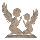 Decoratie engelen 33x8x32 cm