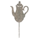 Tuinprikker theepot 20x1x40 cm