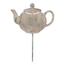 Tuinprikker theepot 26x1x35 cm