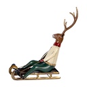 Decoratie hert 30x12x32 cm