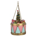 Decoratie Trommel Ø 17x25/37 cm