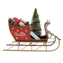 Decoratie slee 30x15x22 cm