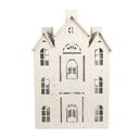 Decoratie huis 26x16x40 cm
