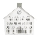 Decoratie huis 34x16x34 cm