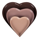 Decoratieve schalen (3) Ø 24x1 / Ø 19x1 / Ø 13x1 cm