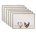 Placemat 6 stuks 48x33 cm