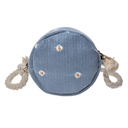 Tas Ø 15 cm blauw