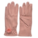 Handschoenen 9x23 cm roze