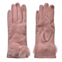 Handschoenen 9x23 cm roze