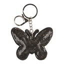 Sleutelhanger zilverkleurig 8x2x11 cm